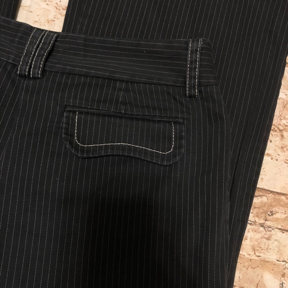 Bebe Pinstripe Dress Slacks / Trousers - Picture 4 of 8